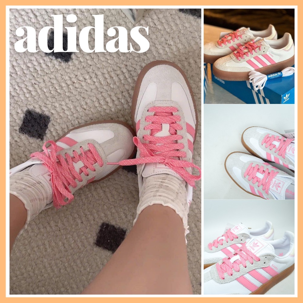 ★ADIDAS★Sambae White PINK★大人気★早期完売★韓国発