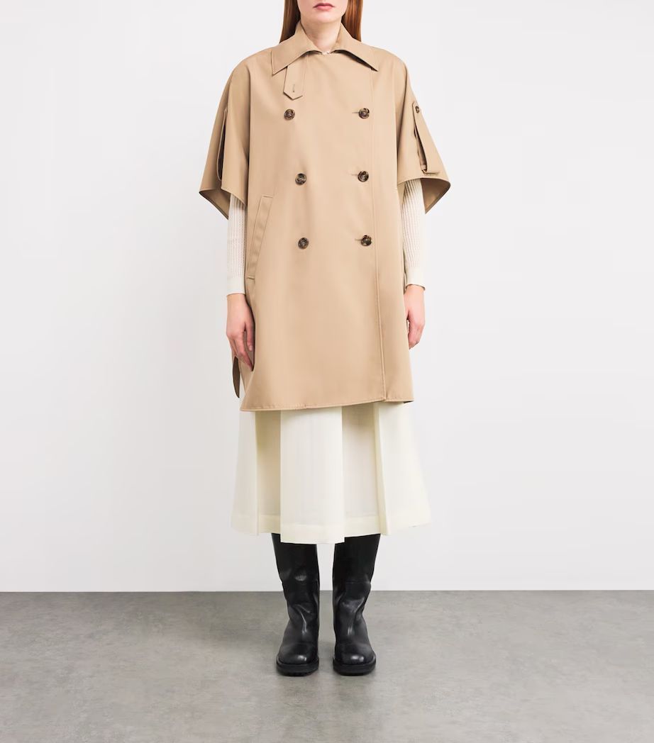 Max Mara FINEZZA フィネッツァ ピュア コットン ケープ (Max