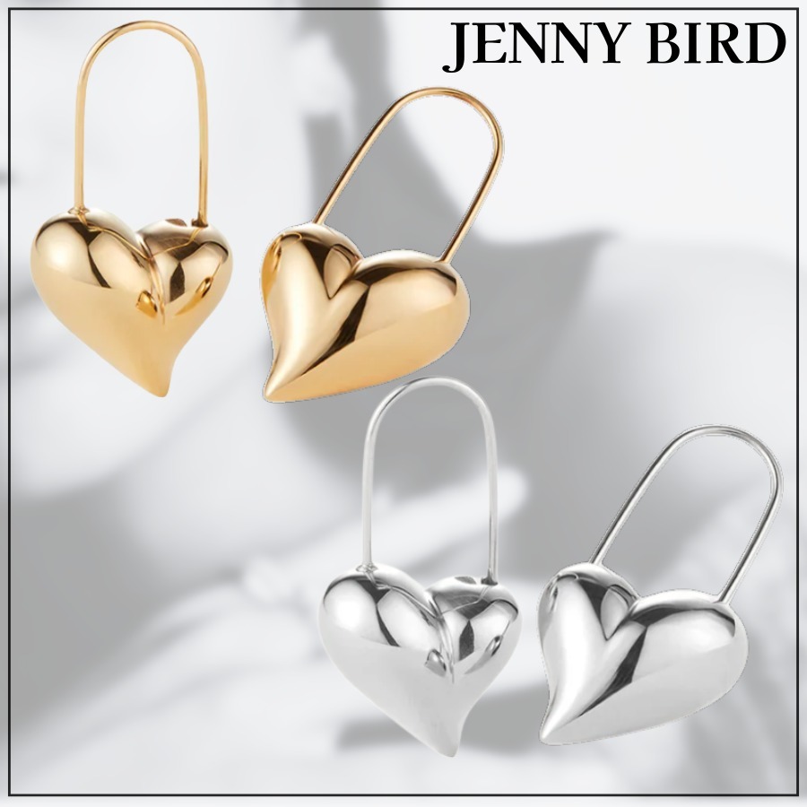 【JENNY BIRD】Celeste Heart ピアス ★ ハート 14Kゴールド