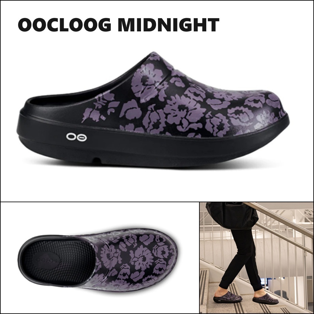 【OOFOS】ウーフォス サンダル OOCLOOG MIDNIGHT