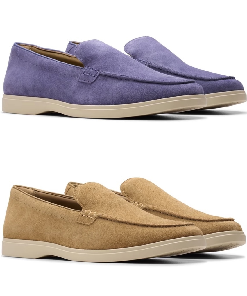 CLARKS スニーカー ローファー スリッポン レザー ビジネス