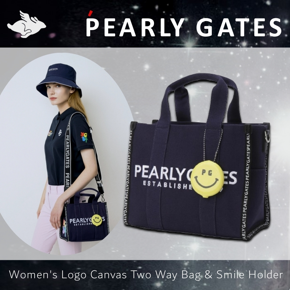 PEARLY GATES■キャンバスツーウェイバッグ&スマイルホルダー