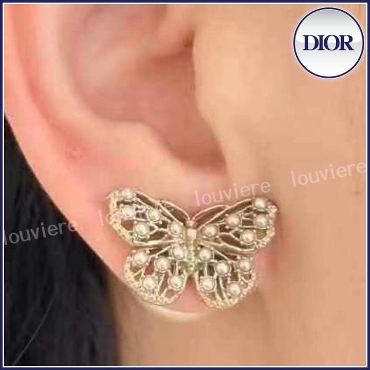 【エレガントで耳元がお洒落に♪】Dior Tribales ピアス