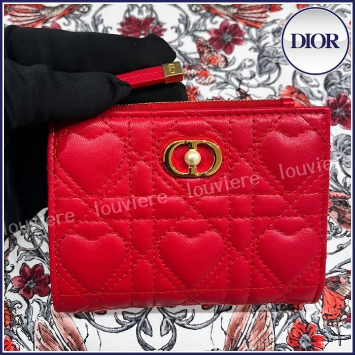 【ハートが可愛い♪】Dioramour Dior Jolie ダリアウォレット