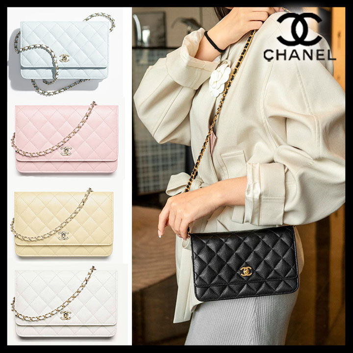 【洗練された大人の魅力♡】CHANEL チェーンウォレット