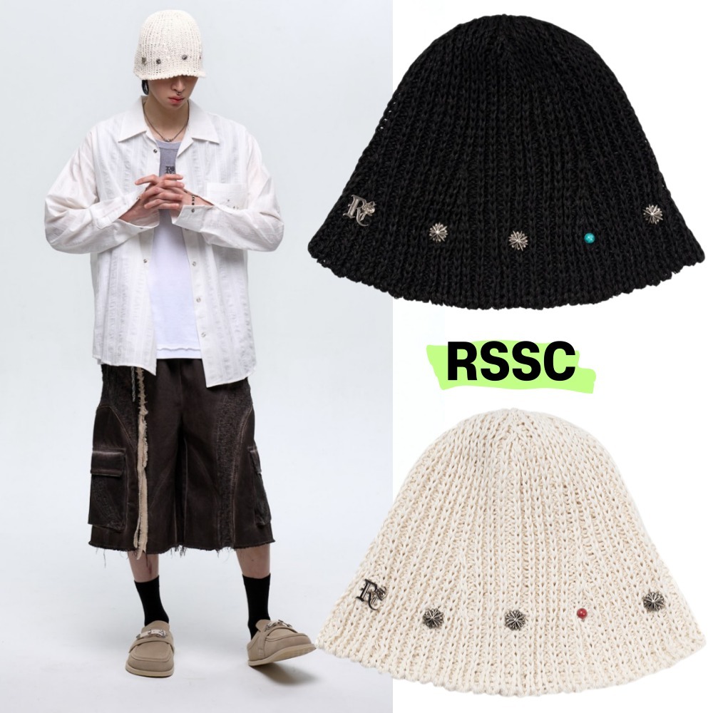 ニットキャップ・ビーニー [RSSC] RIVET BUCKET BEANIE : 2color