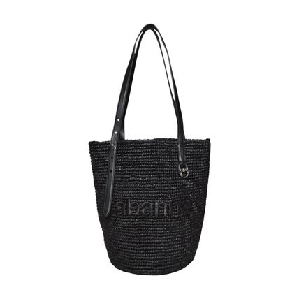 トートバッグ Rabanne FW25 (25ASS0438NAT064 M227) BLACK PACO BAG CROSSBODY | Rabanne