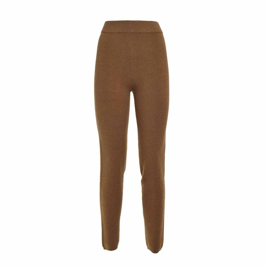 パンツ Max Mara Wool And Cashmere Wing Trousers In Brown