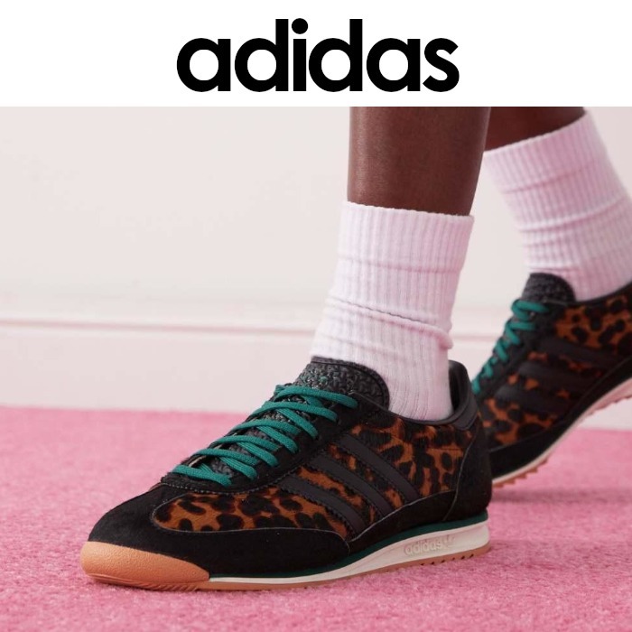 【関税・送料込み】adidas SL 72 OG レオパード スニーカー