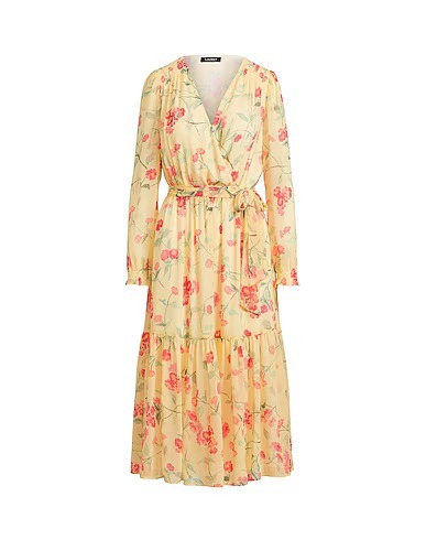送料関税込【LAUREN RALPH LAUREN】FLORAL GEORGETTE DRESS