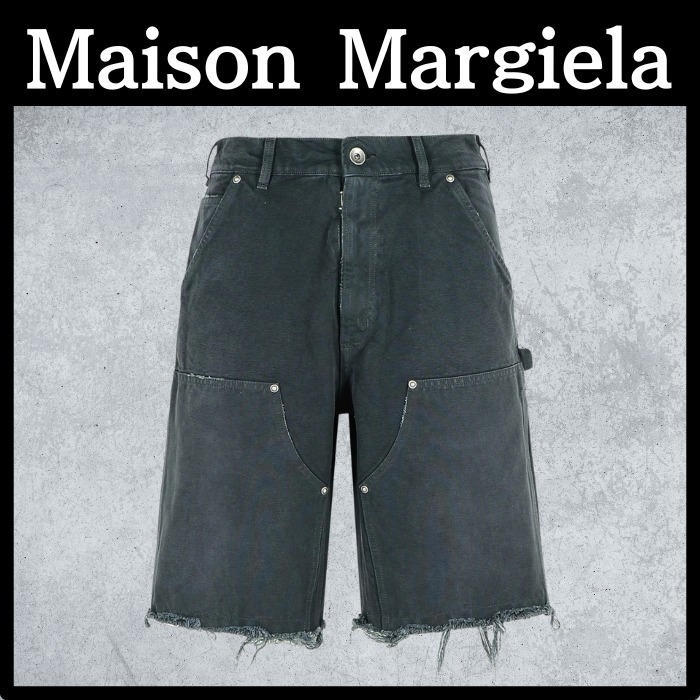 関税・送料込み『Maison Margiela 』スタッドデニムショート