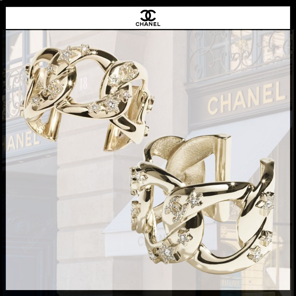 ◆華やかさUP◆【CHANEL】ハングル ブレスレット