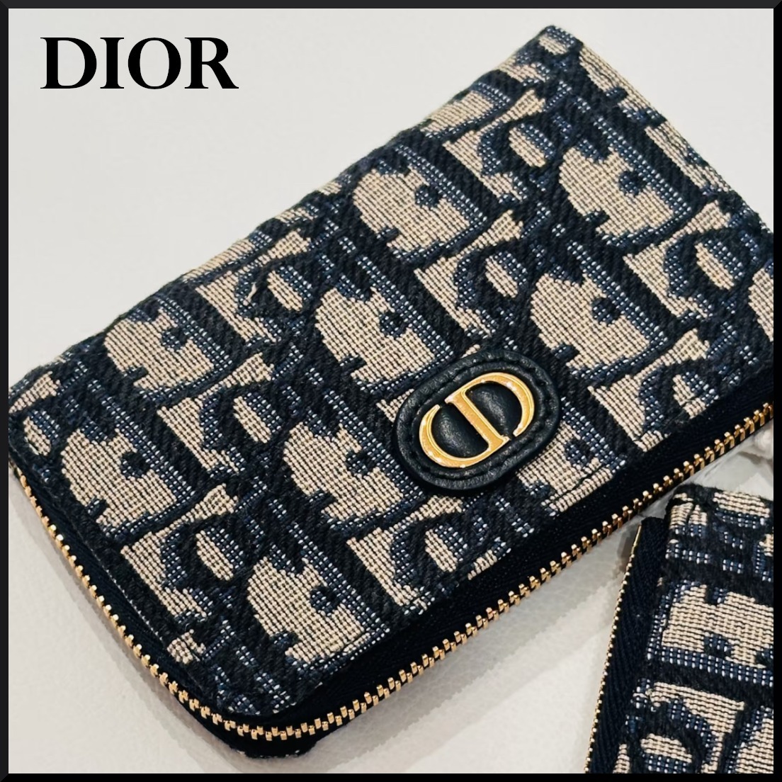 【プレゼントにも☆】Dior 30 Montaigne Yuzu キーケース