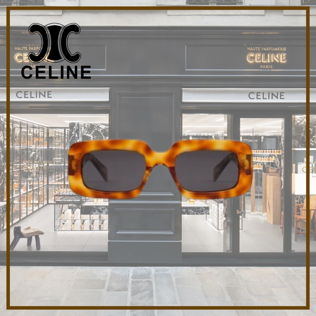 【CELINE】トリオンフ スケート 02 サングラス★ハバナ べっ甲