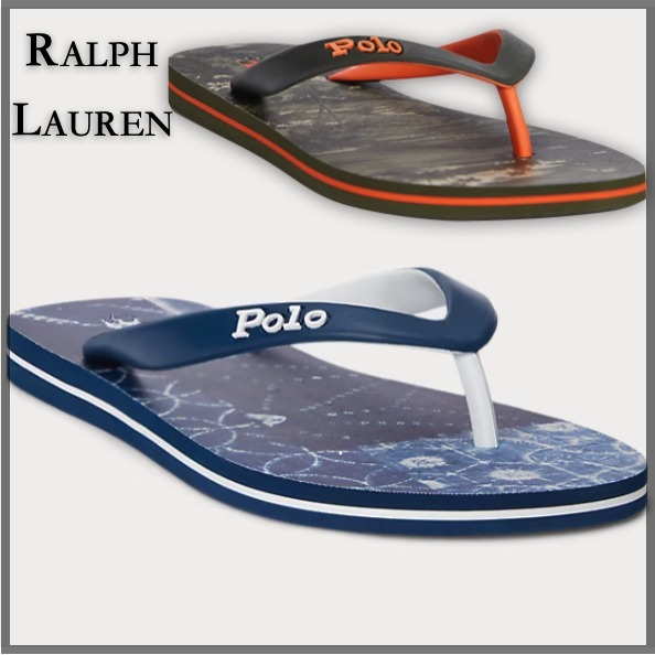 RALPH LAUREN☆ポニーロゴ フリップフロップ サンダル