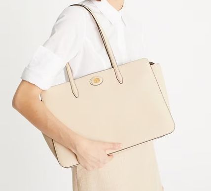 TORY BURCH★トリーバーチROBINSON PEBBLED SIDE ZIP トート Zip tote Tory Burch ROBINSON(トリーバーチ ロビンソン) トート