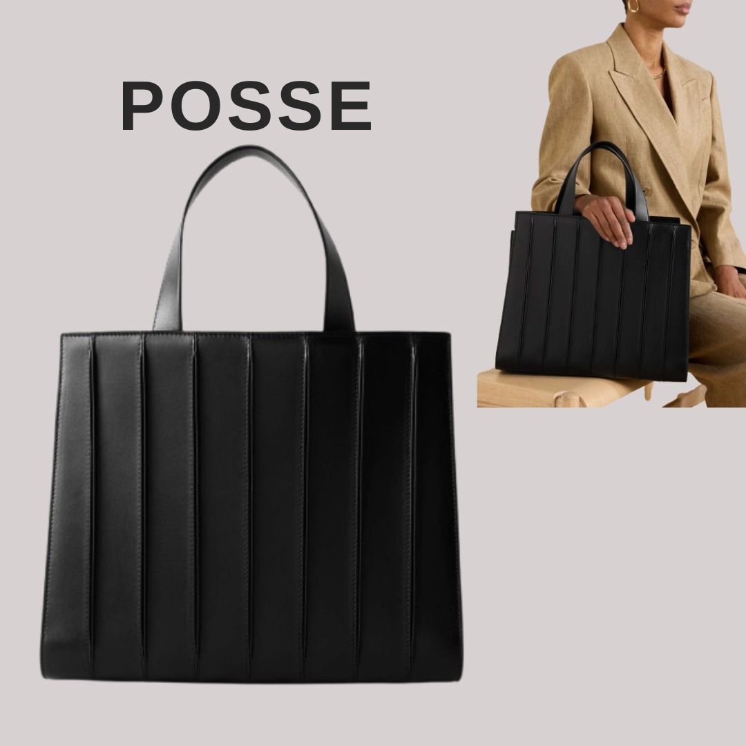 MAX MARA Whitney Bag 7レザー ラージ トートバッグ【関税なし】