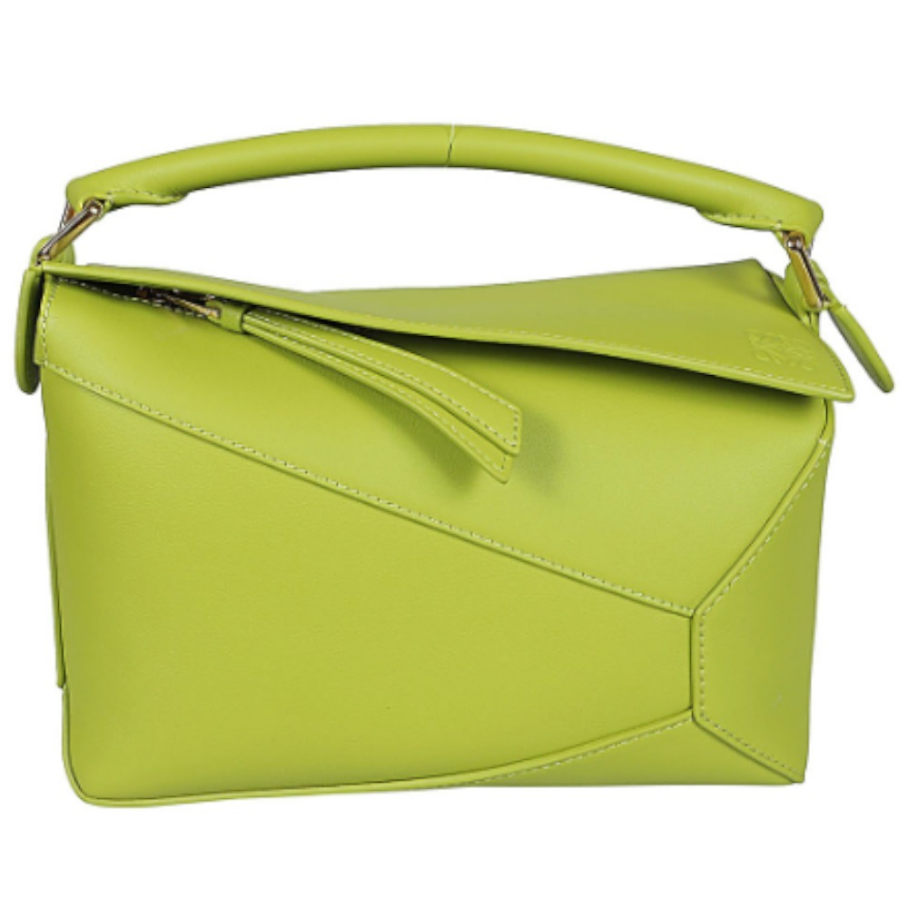 LOEWE パズル スモール レザー ハンドバッグ