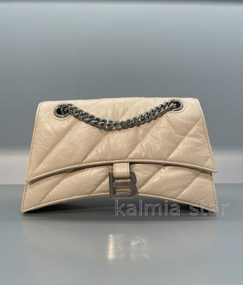 ●送料込 ●BALENCIAGA●Crush S チェーンバッグ キルティング