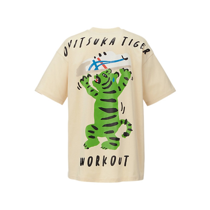 国内直営onitsuka tiger オニツカタイガーOVERSIZED GRAPHIC TEE 国内直営onitsuka tiger オニツカタイガーOVERSIZED GRAPHIC TEE