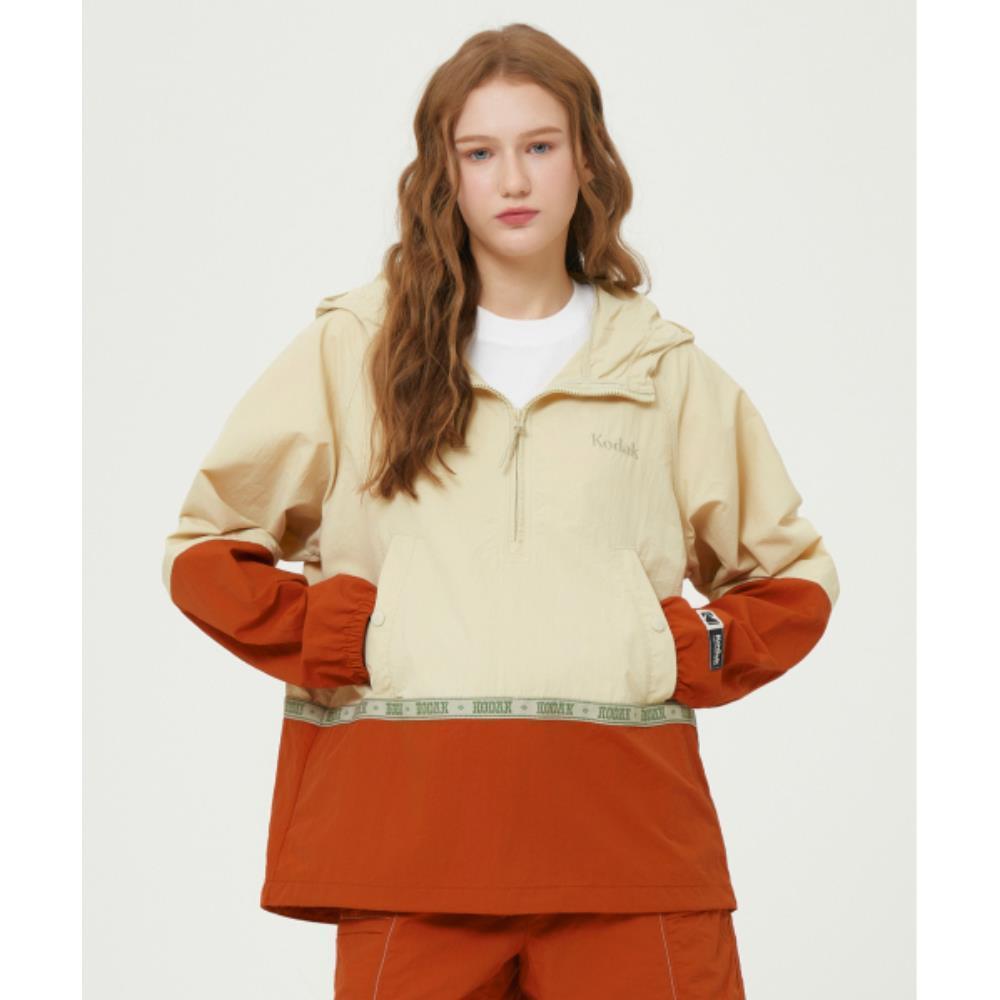 ◆KODAK◆ CINERI COLOR BLOCK ANORAK BEIGE K5123LWTY1BEI
