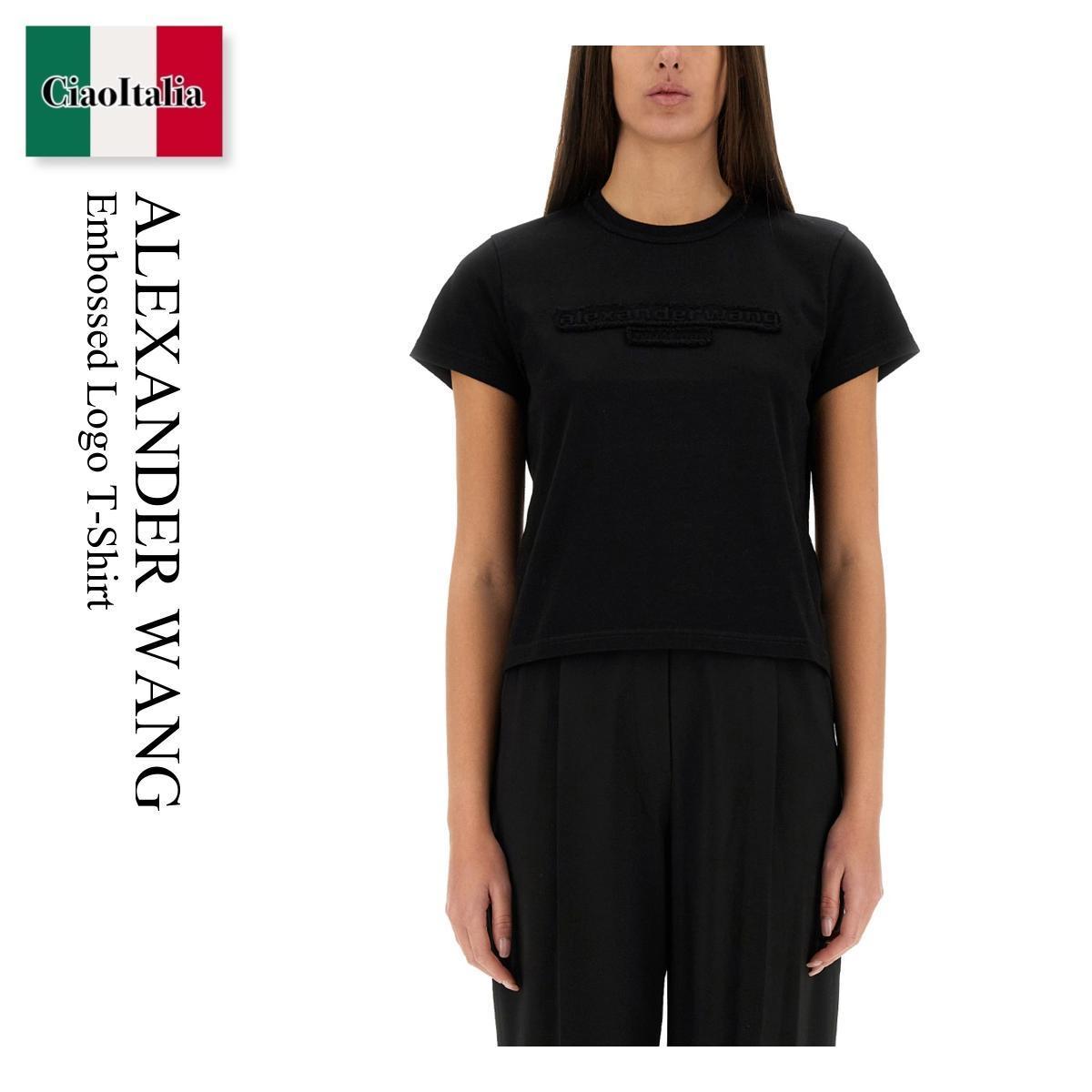 Tシャツ・カットソー Alexander Wang Embossed Logo T-Shirt