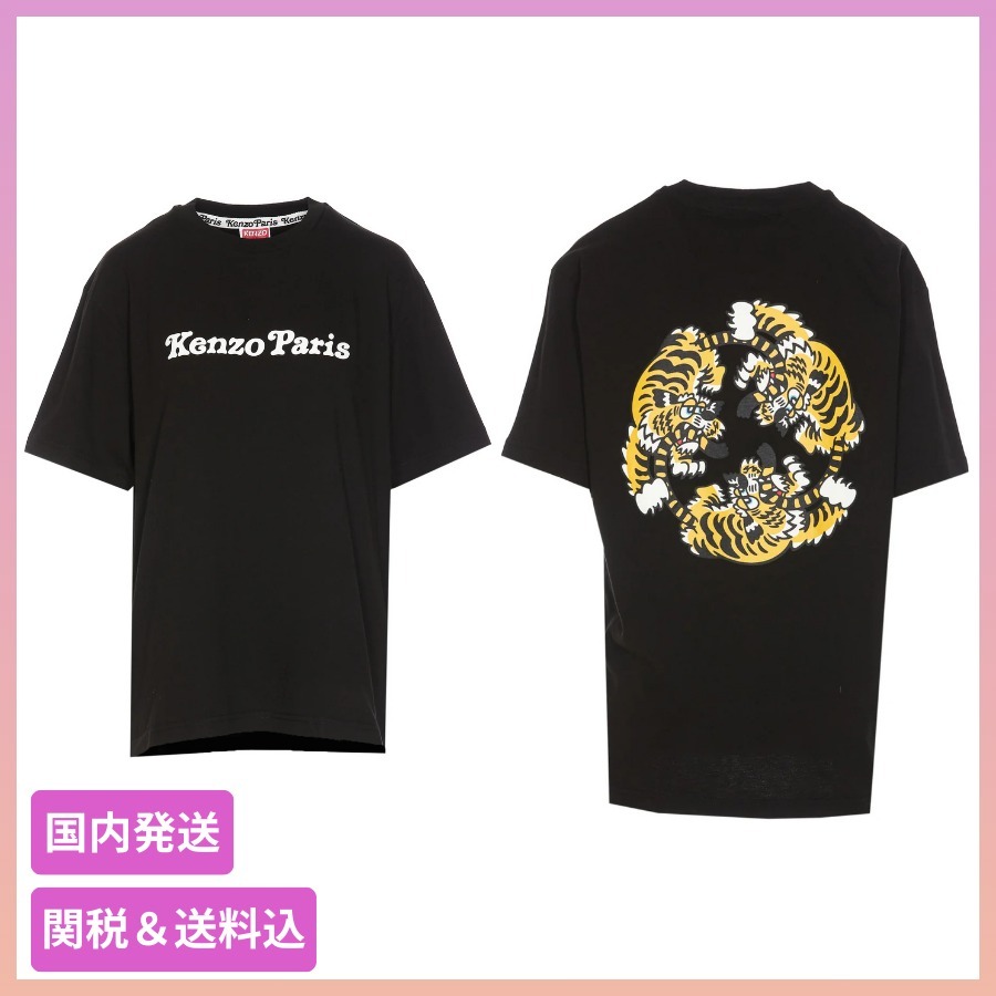 KENZOケンゾー Verdy ロゴ クルーネック Tシャツ 関税送料込