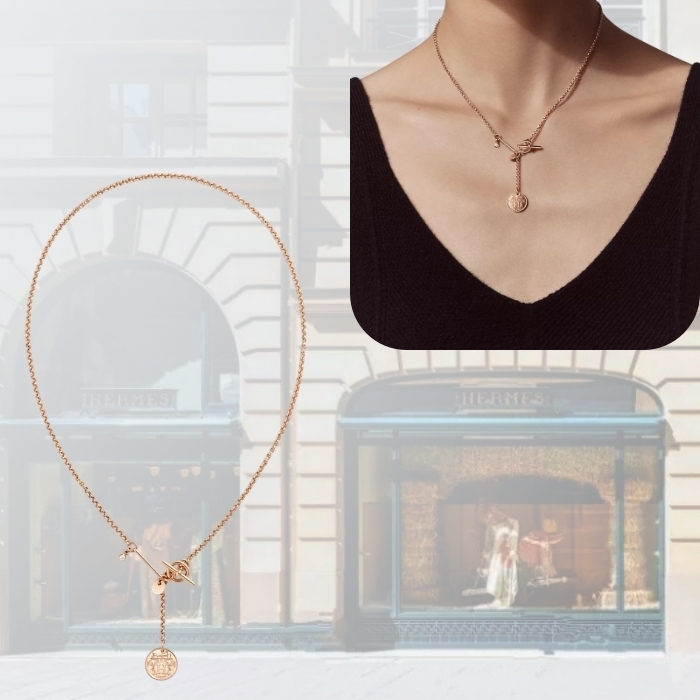 HERMES エルメス エクス・リブリス ペンダント