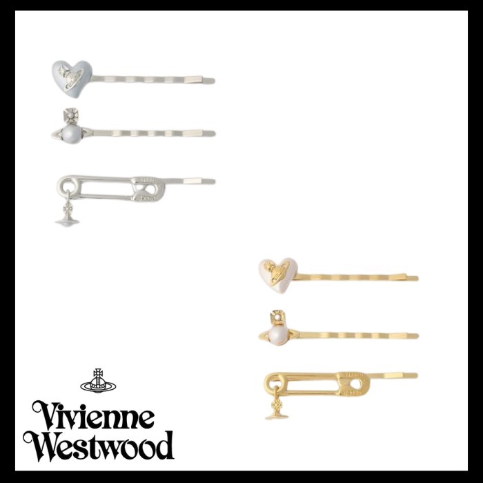 すぐ着*【Vivienne Westwood】TILDE ボビーピン 3SET