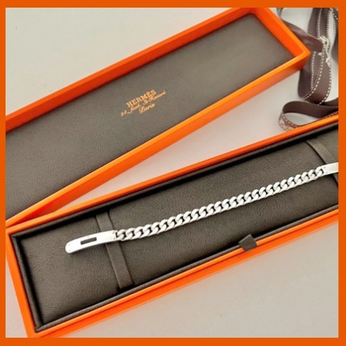 【希少デザイン♢】HERMES ケリーゴルメットブレスレット