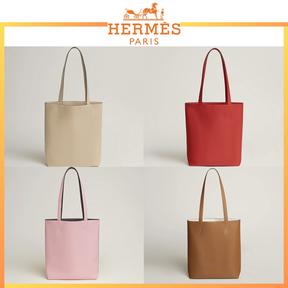 【大人の上品スタイル】HERMES リバーシブルバッグ35