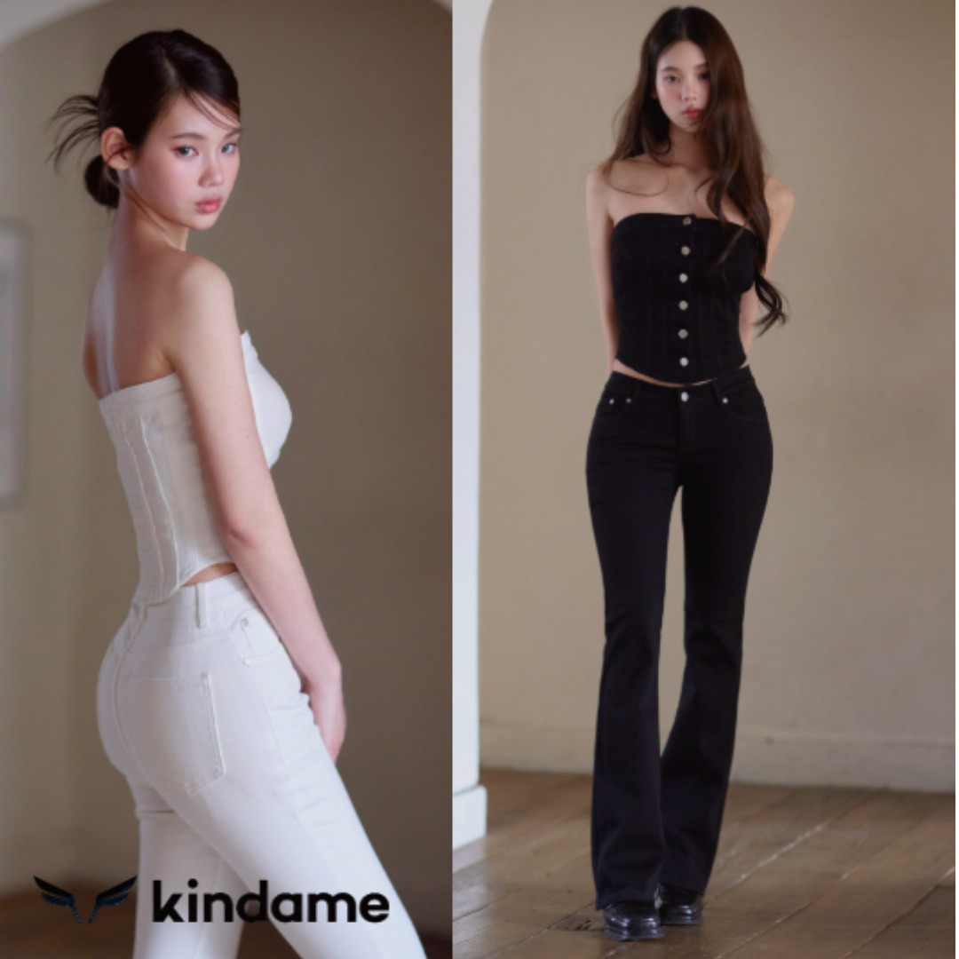 Kindame パット付きデニム