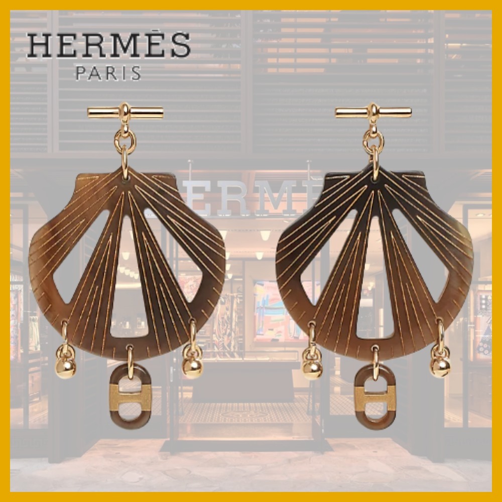 存在感抜群☆【Hermes】シュルメールピアス