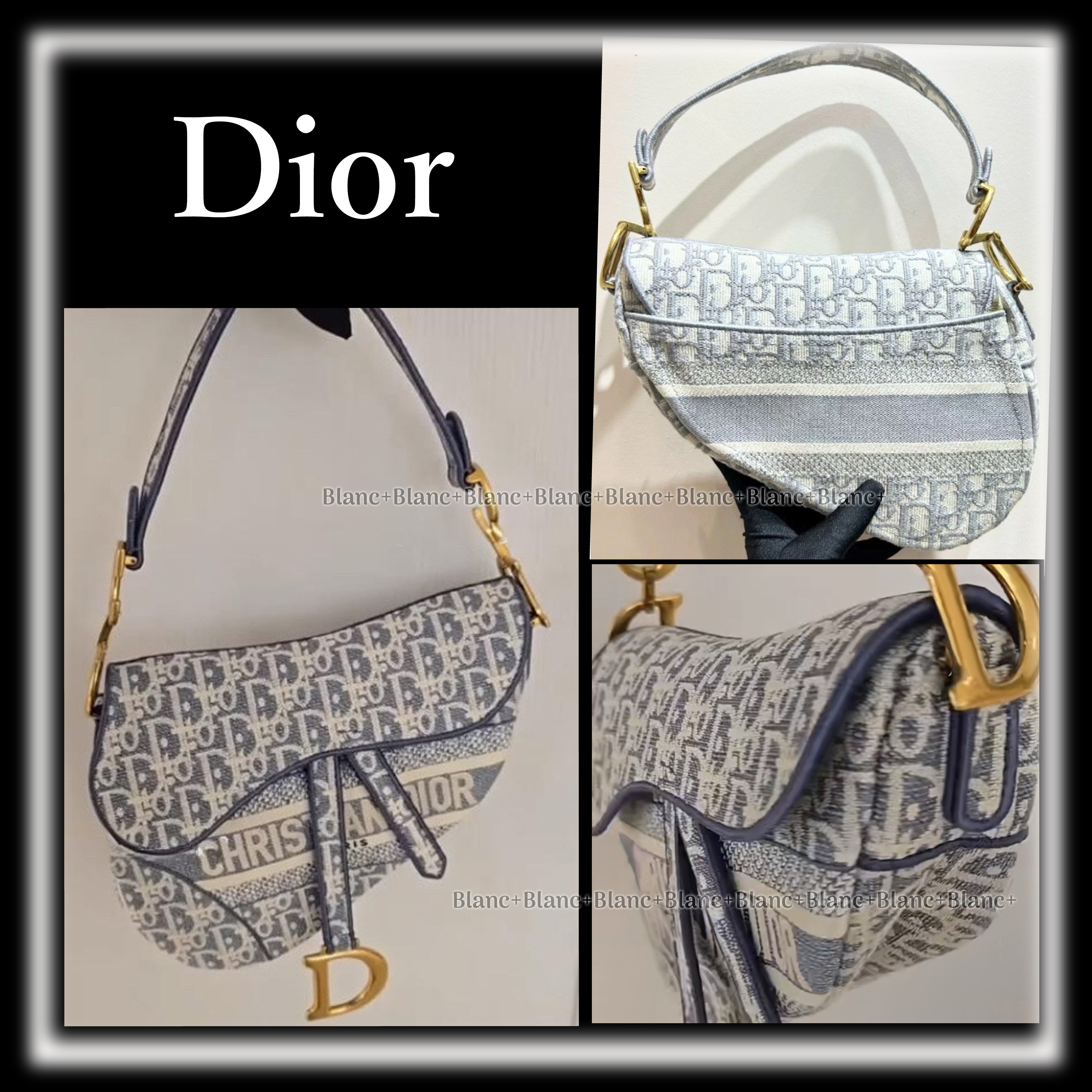 人気のデザイン♪【Dior】saddle バッグ