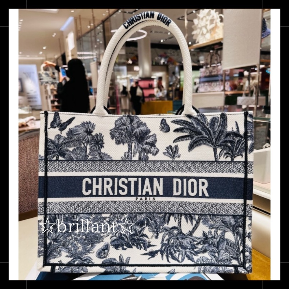 【★国内発送★】Dioriviera Dior Book Tote バッグミディアム