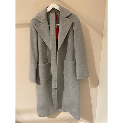 MAX&Co.アウトレット「LAMBRO」ウール混紡ダブルプレストコート ウール Max&Co.(マックス&コー) コート(レディース) - 海外通販
