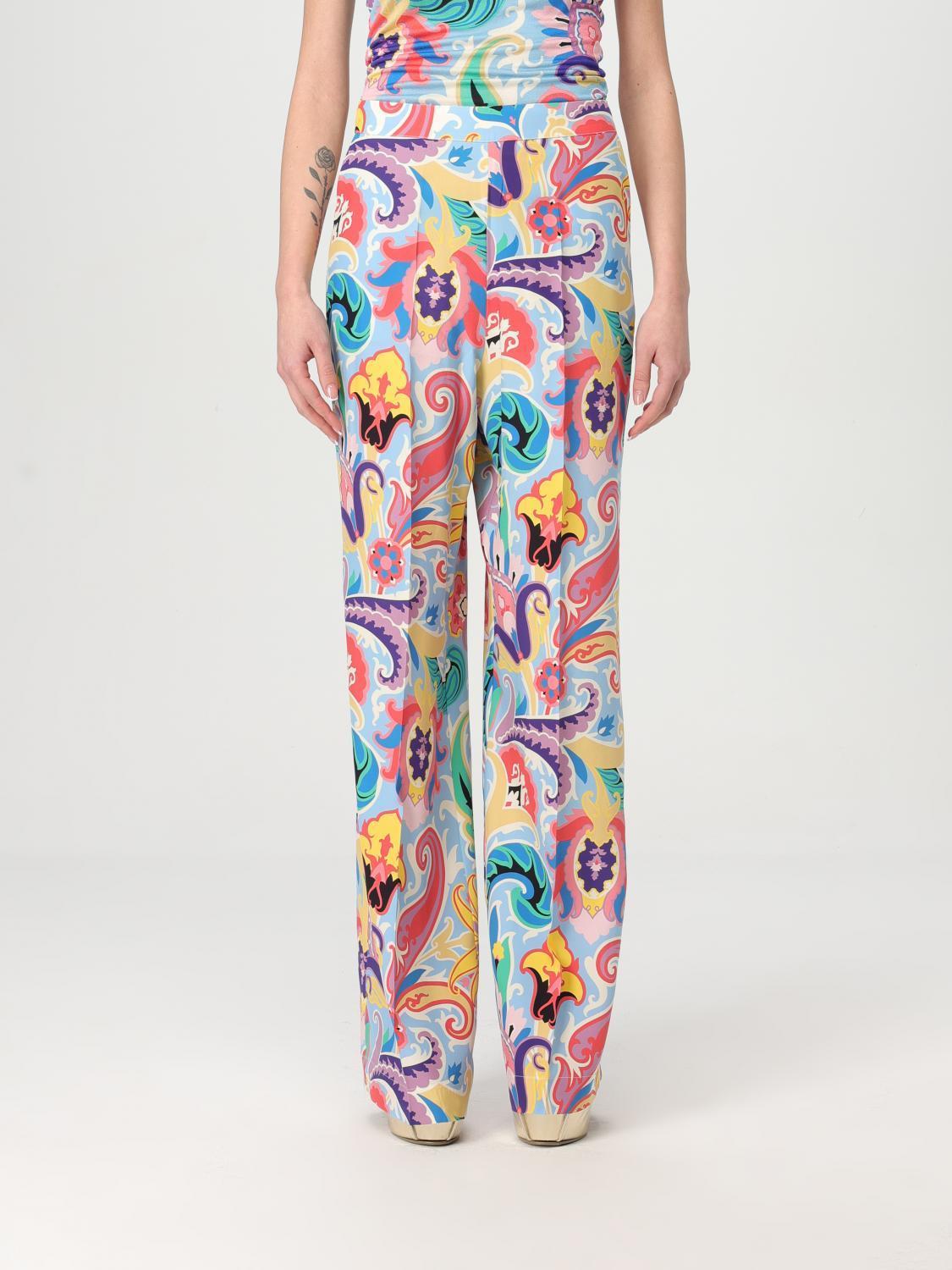パンツ ETRO Woman Pants Multicolor WREA0014AK732 X0887