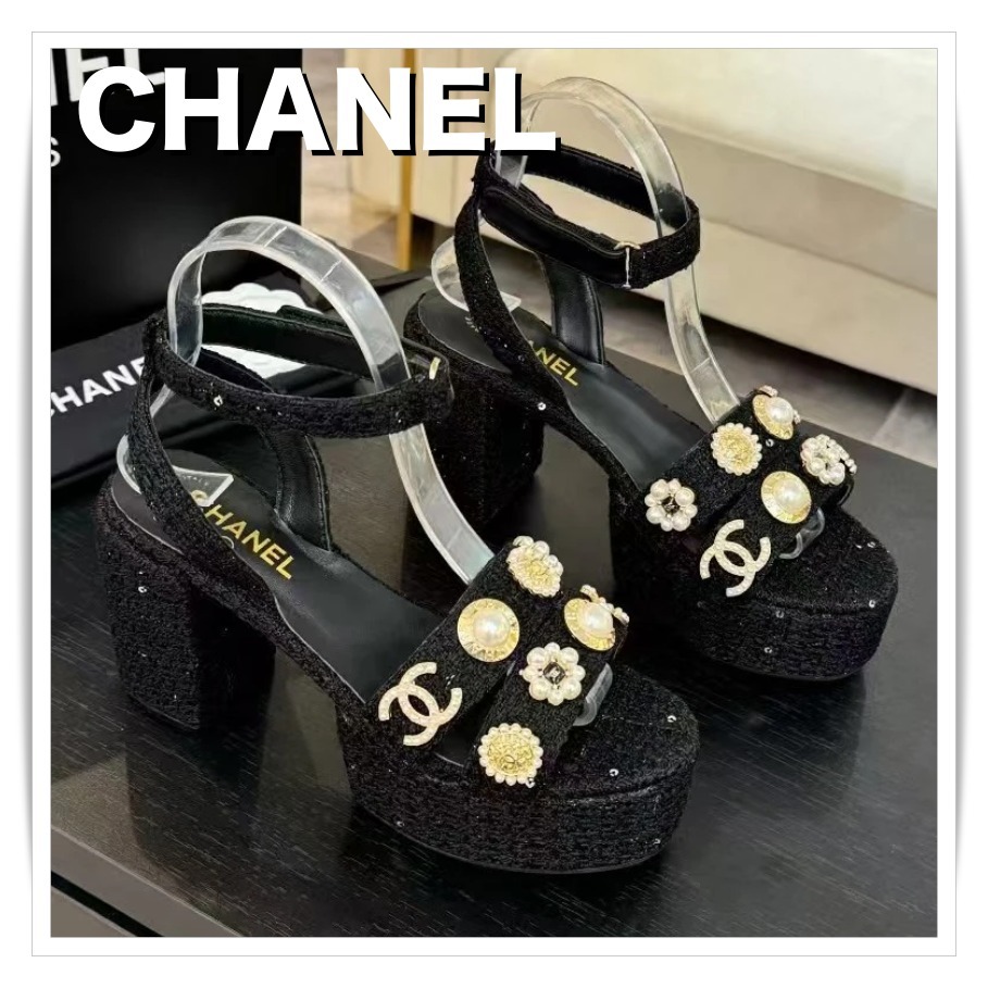 【希少！】CHANEL ミュール ツイード