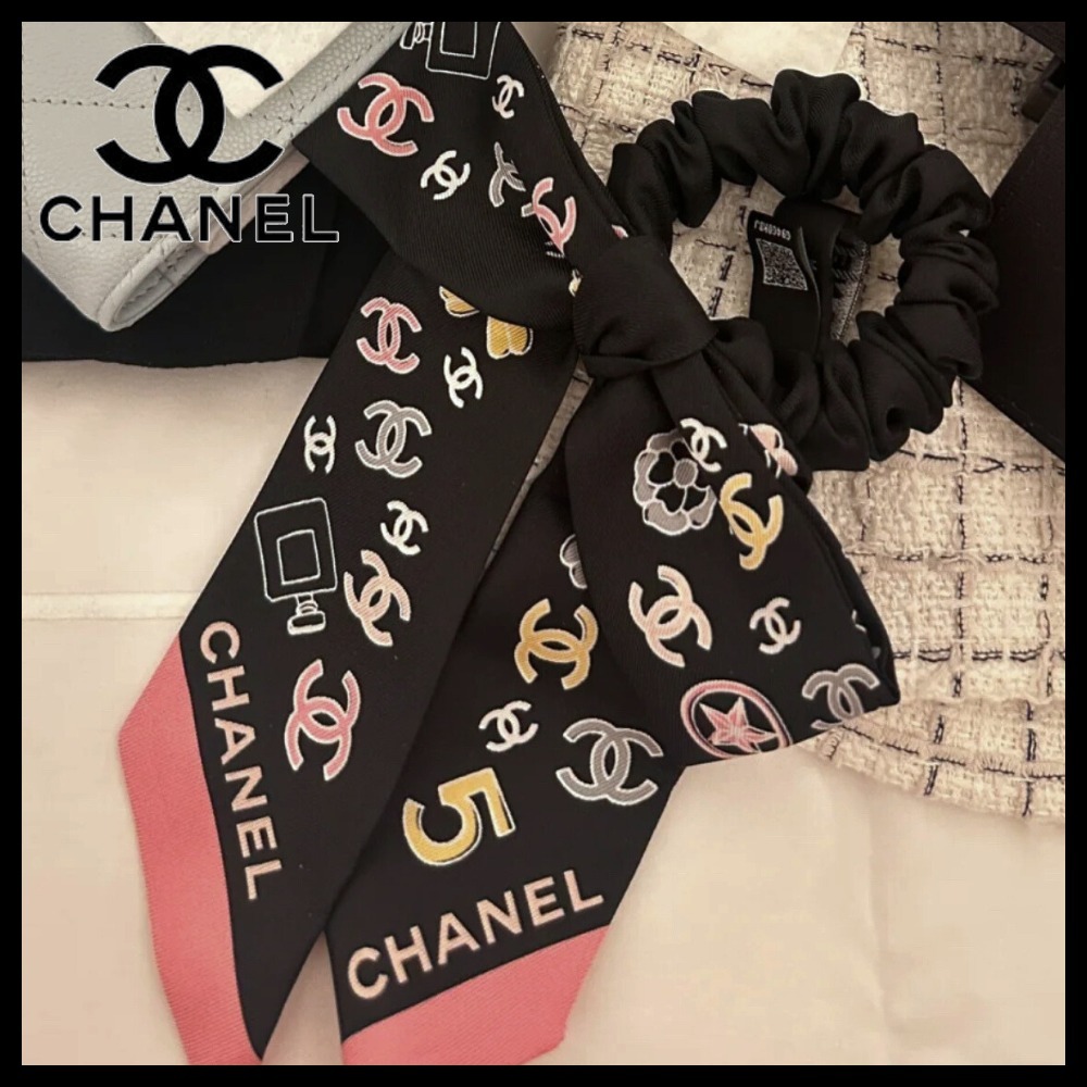【エレガントな女性を演出♪】CHANEL シュシュ