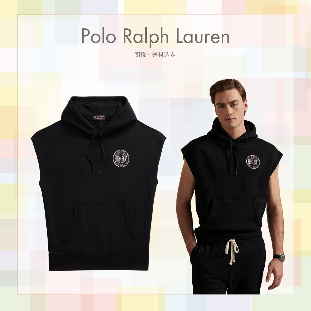 POLO RALPH LAUREN Pink Pony スリーブレス フーディ