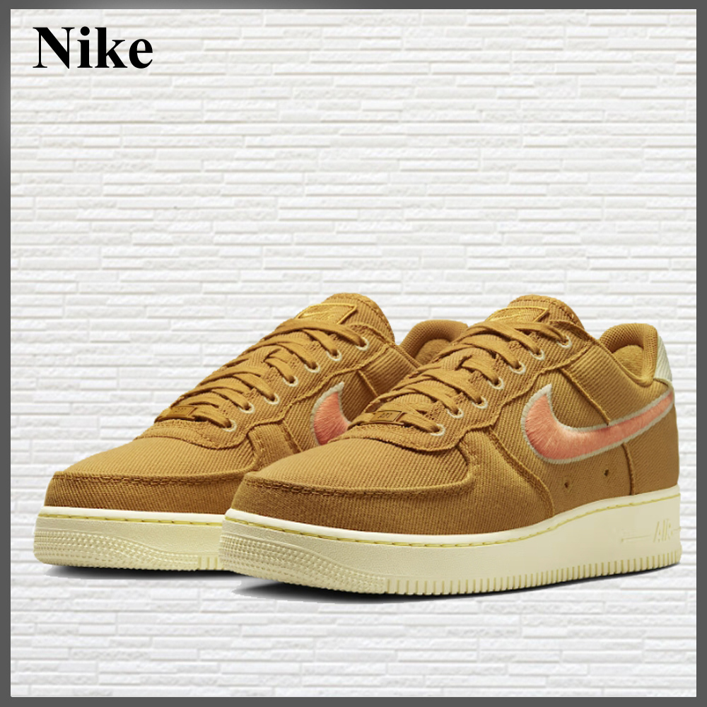 Nike エア フォース 1 LOW キャンバス スニーカー ウィート