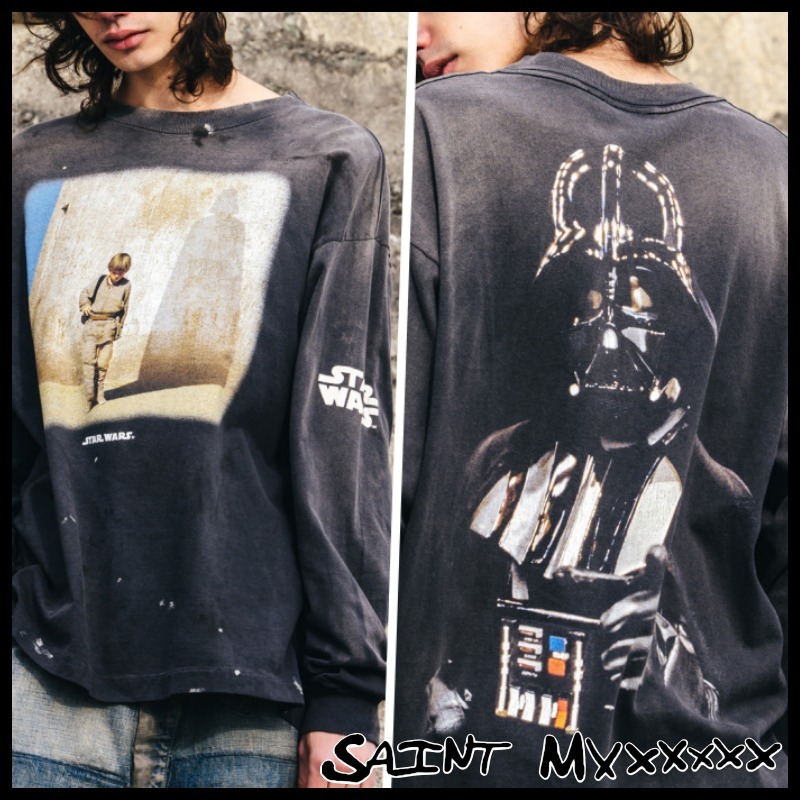 ◆Saint Mxxxxxx セントマイケル◆×STARWARS DARTH VADER ロンT