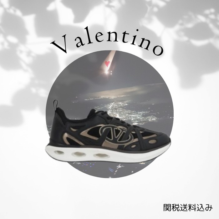 VALENTINO EASY JOGロートップスニーカー