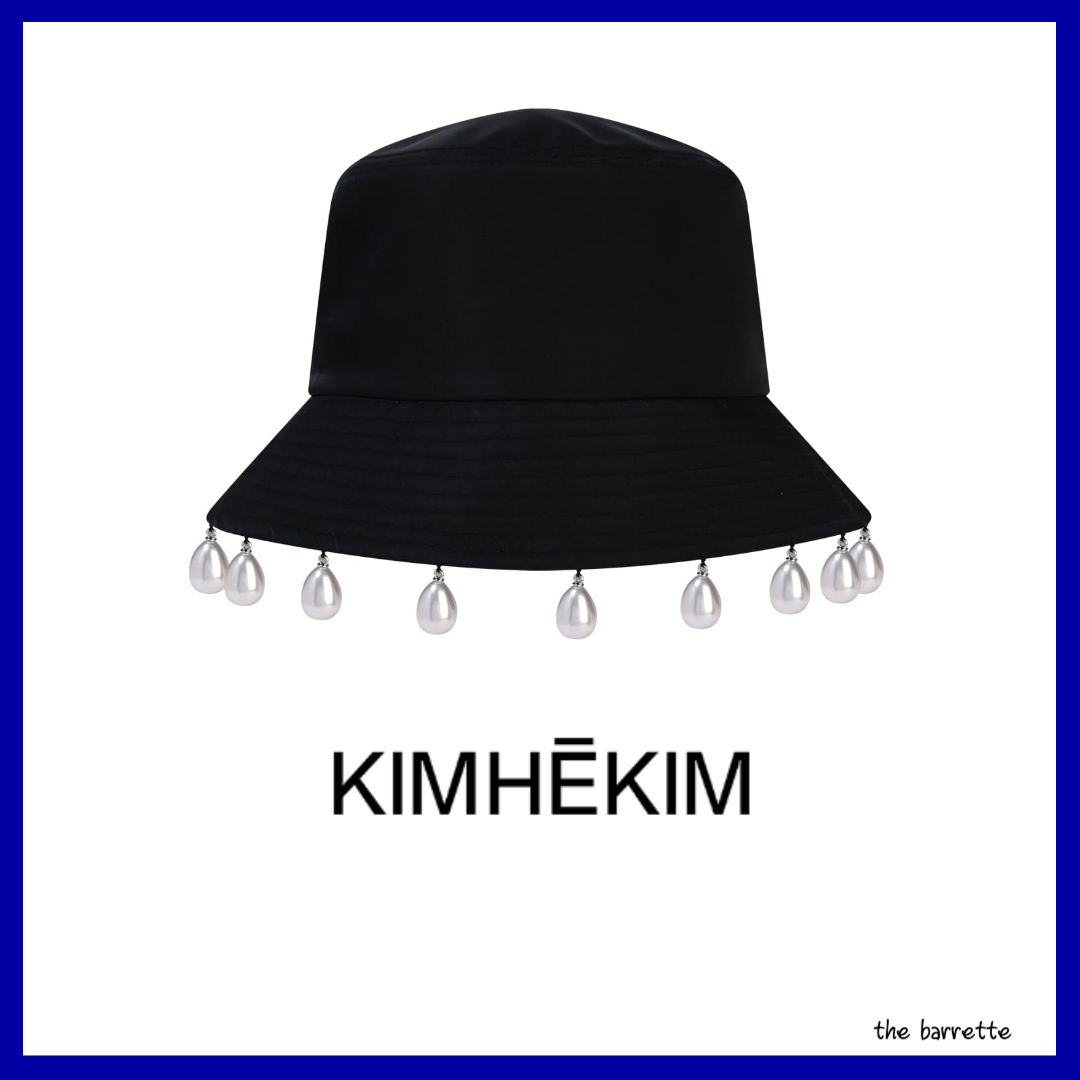 [KIMHEKIM] パール バケットハット / 韓国ブランド