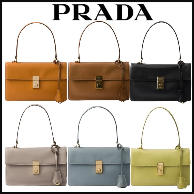 ★PRADA★プラダ ソフトサウンド ミディアムレザーショルダー