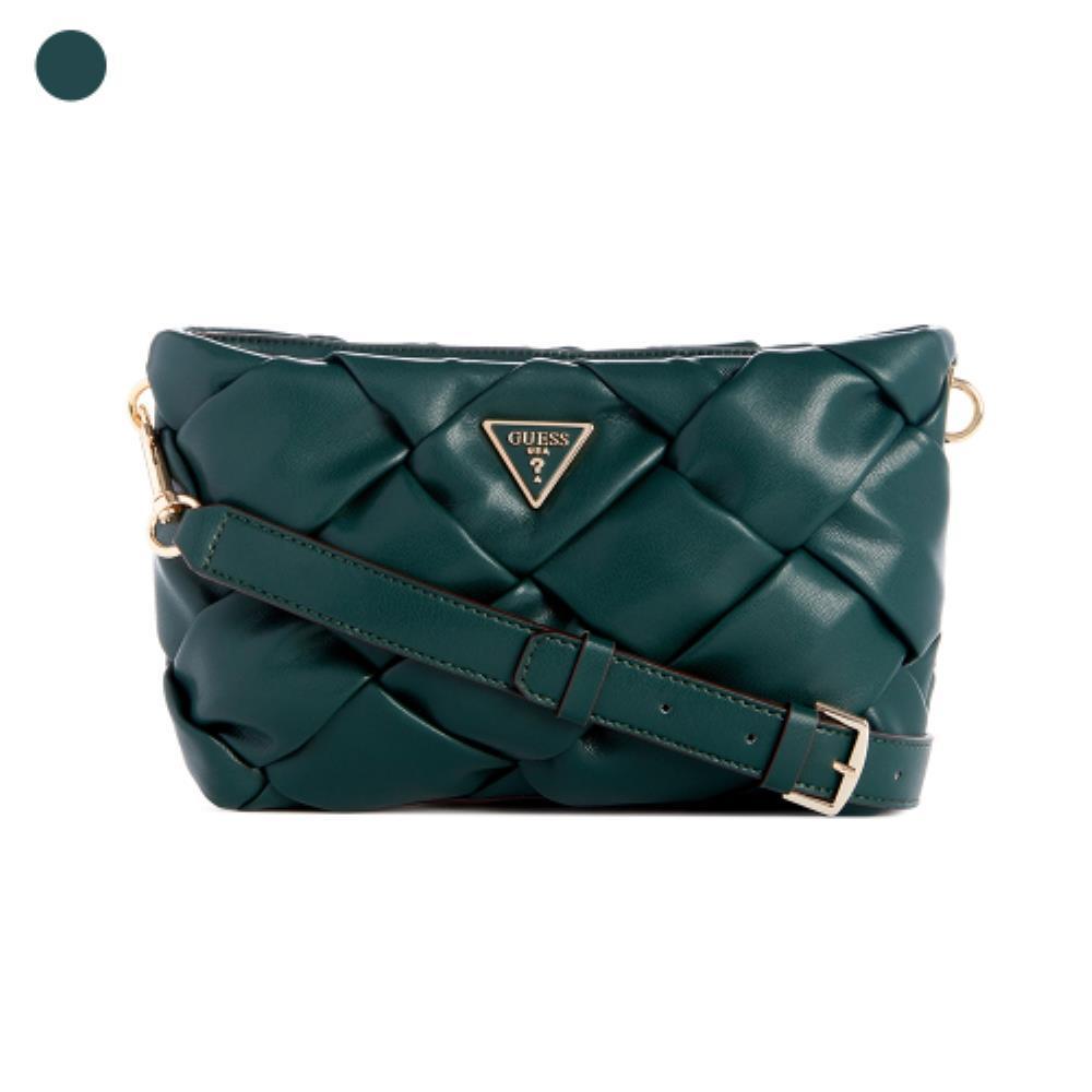ショルダーバッグ・ポシェット Guess Soft Mesh Shoulder Bag Green WG898612 HN3A3A58