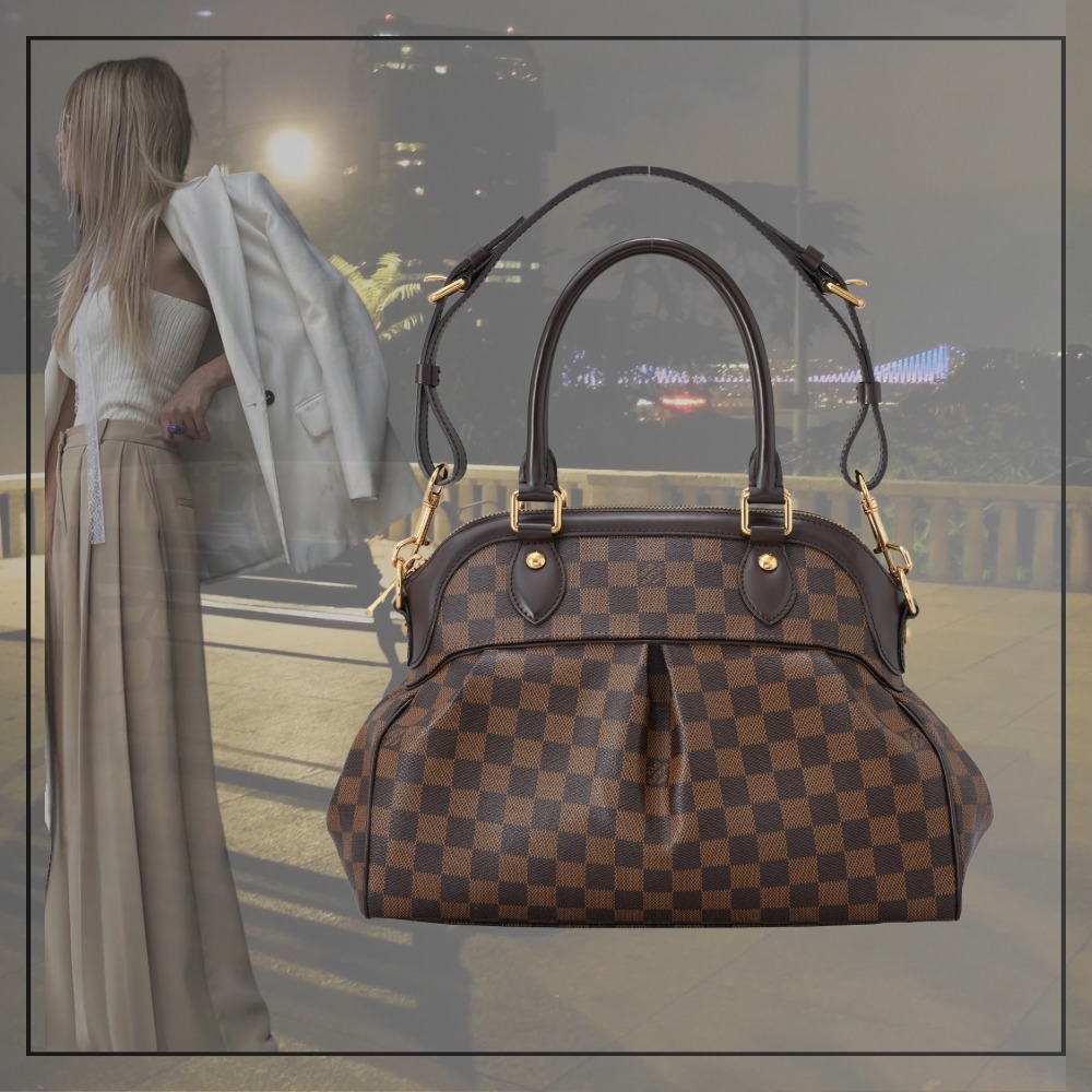 【出会えた一点物】Louis Vuitton ダミエエベントレヴィPM