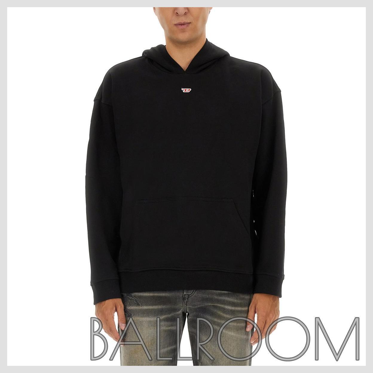 スウェット・トレーナー DIESEL S-BOXT-HOOD-D COTTON SWEATSHIRT