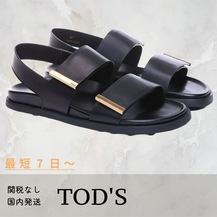 サンダル・ミュール TOD'S SS25 (XXW68K0JE60 N6M9999) XXW68K0JE60N6MB999 TOD'S(トッズ) サンダル・ミュール
