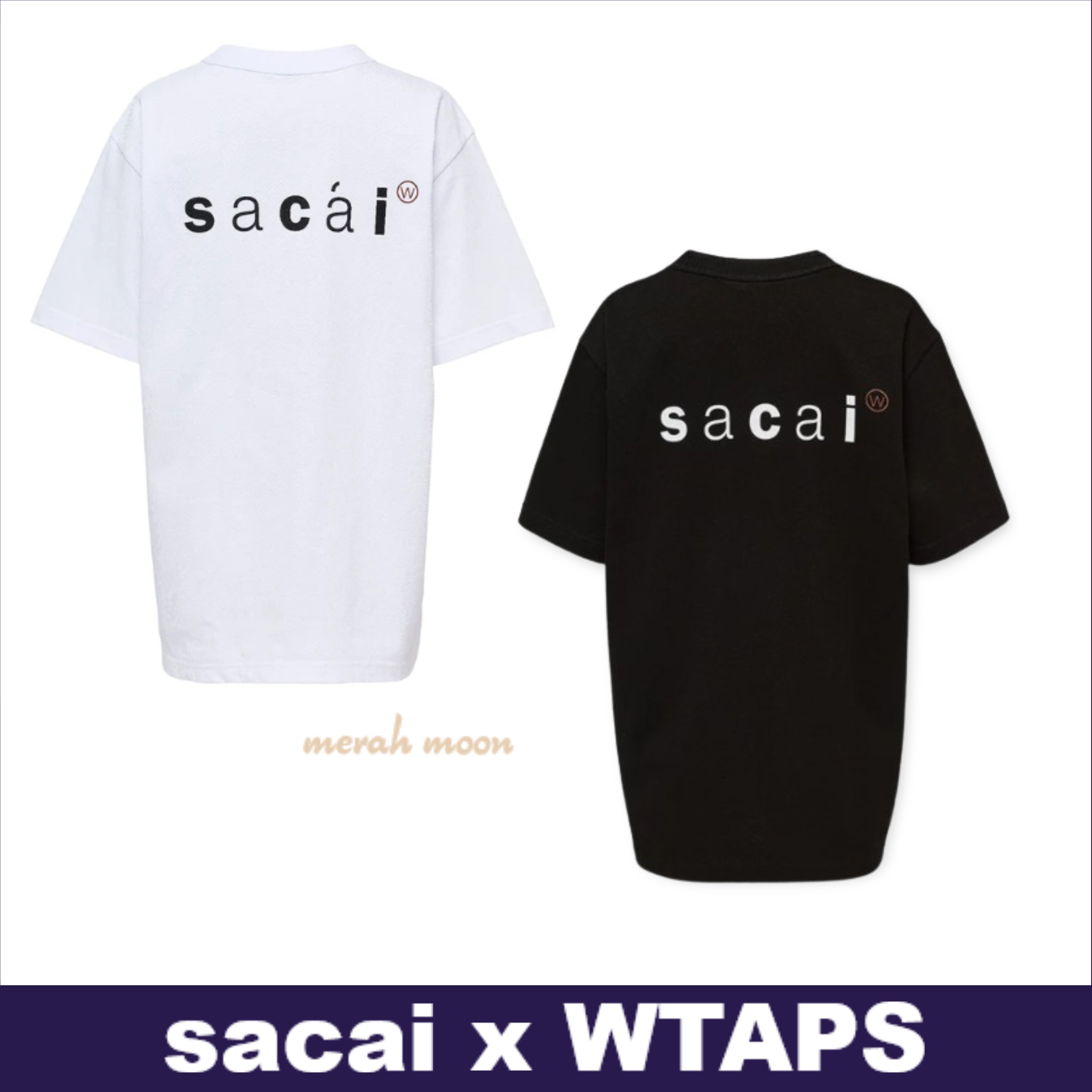 sacai x WTAPS【日常使いしやすいデザイン☆Print T-Shirt 】